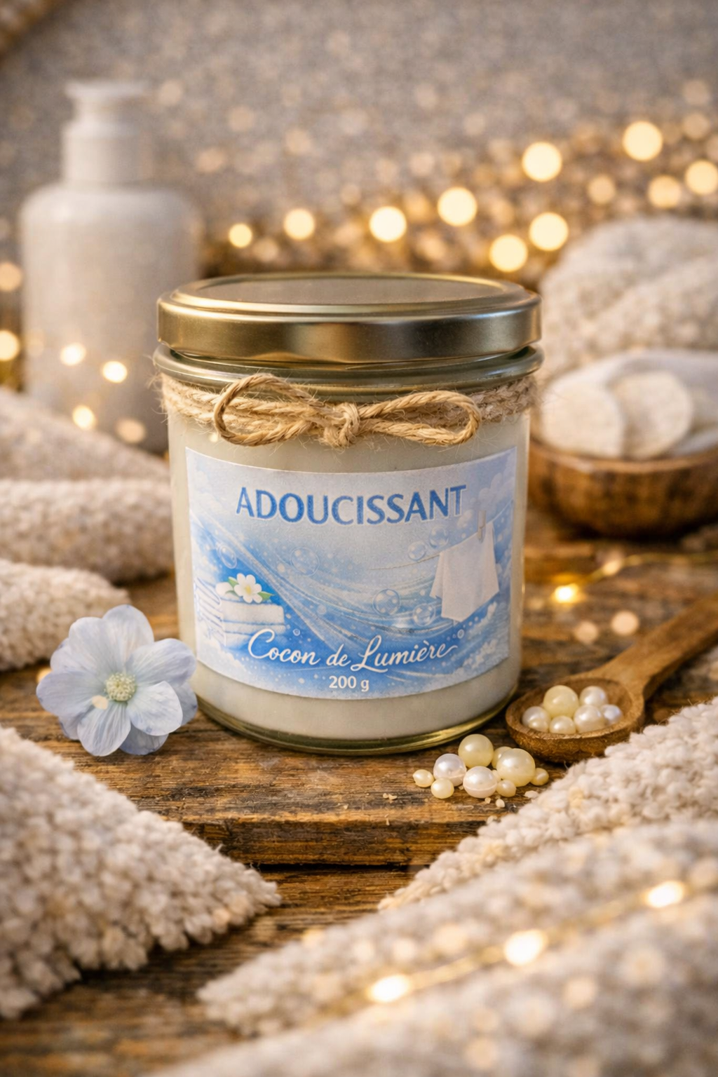 Bougie Parfumée « Adoucissant »