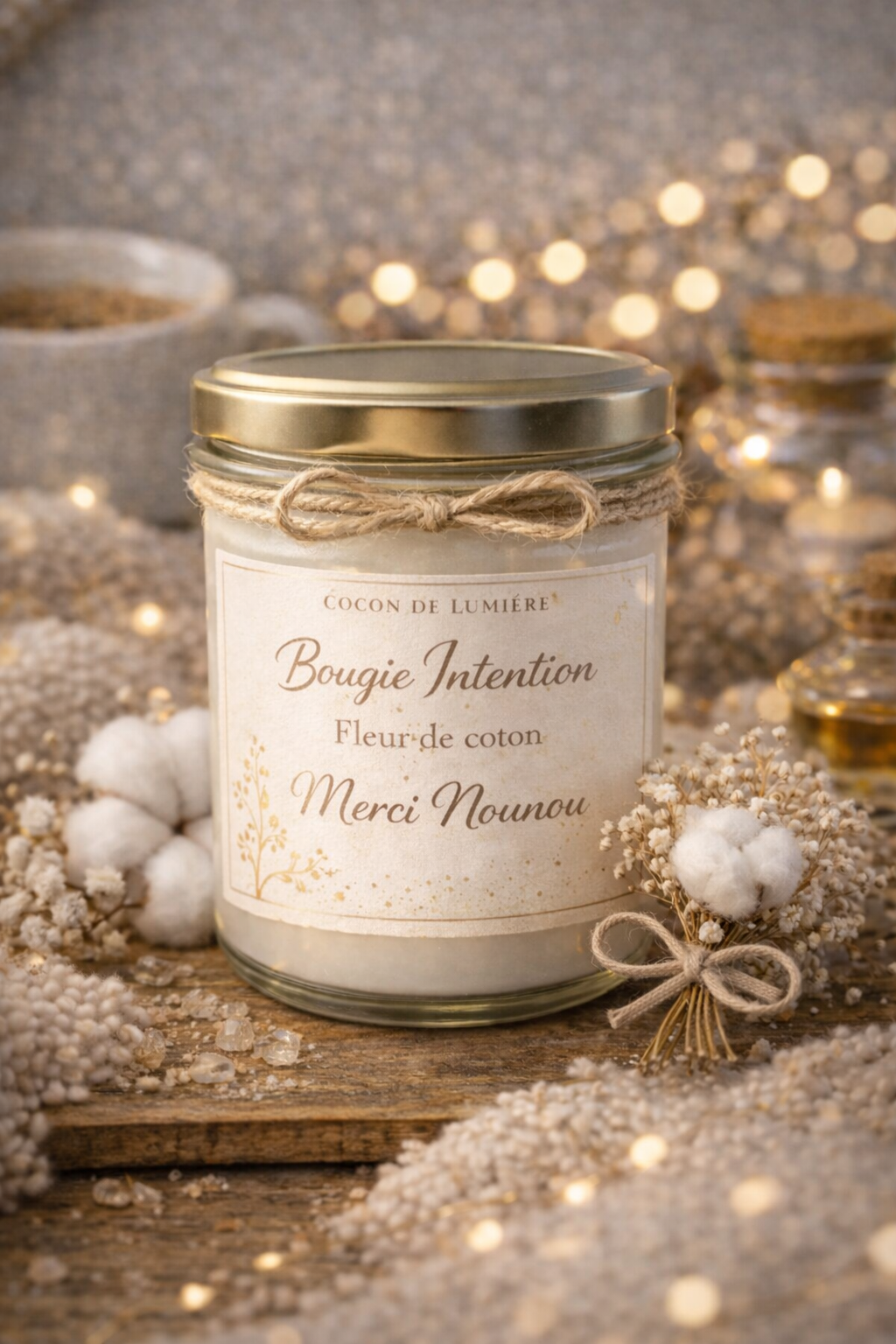 La Bougie « Intention » .