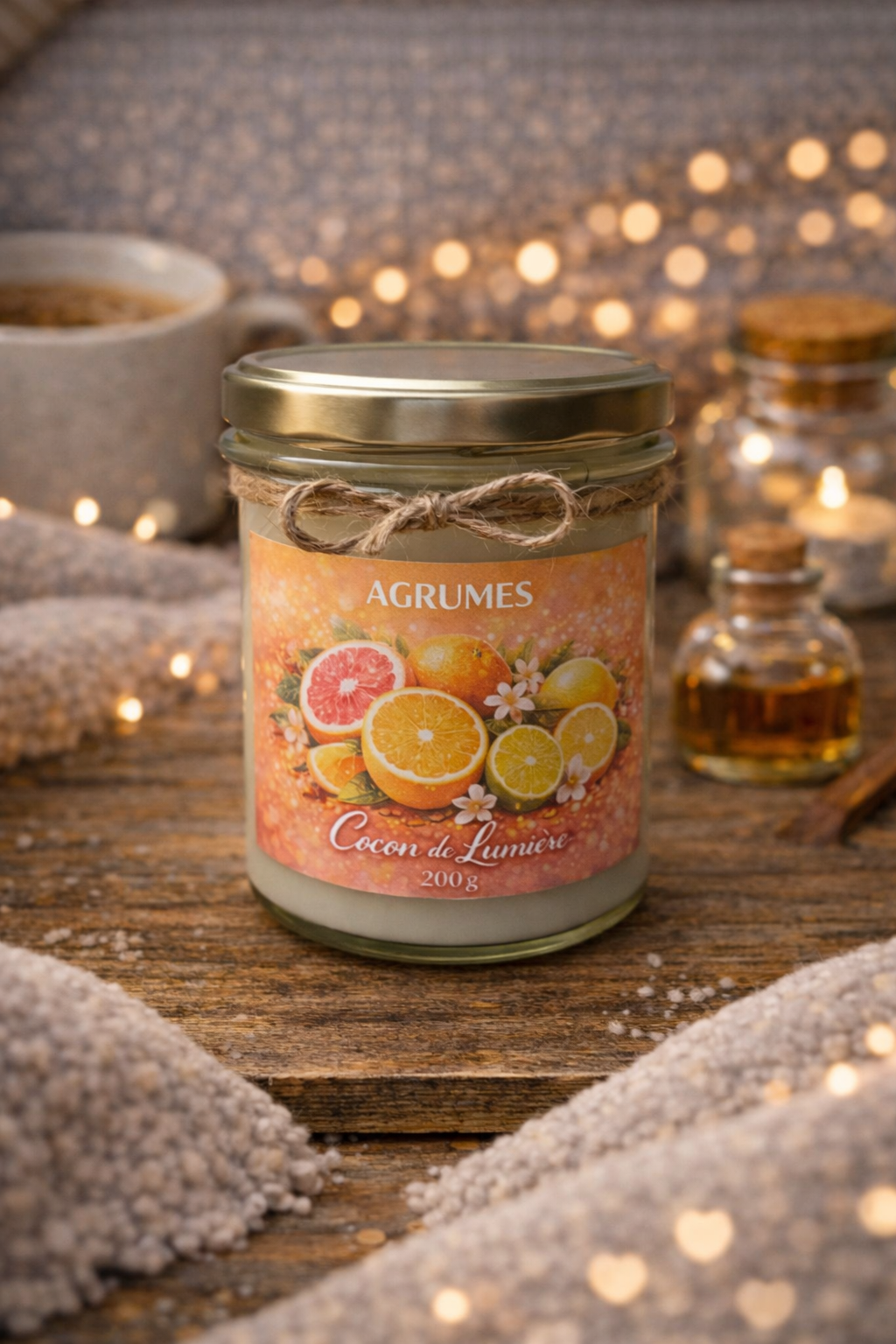 Bougie Parfumée « Agrumes »