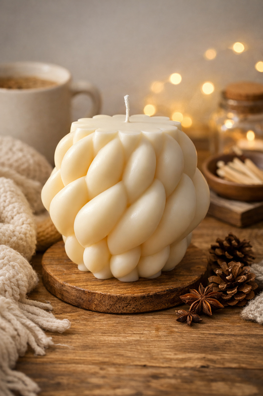 Bougie Sculptural « Alya »