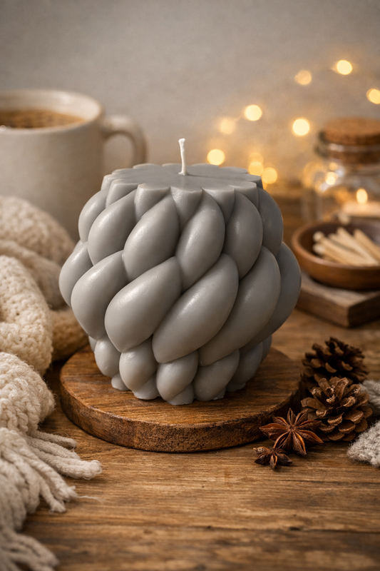 Bougie Sculptural « Alya »