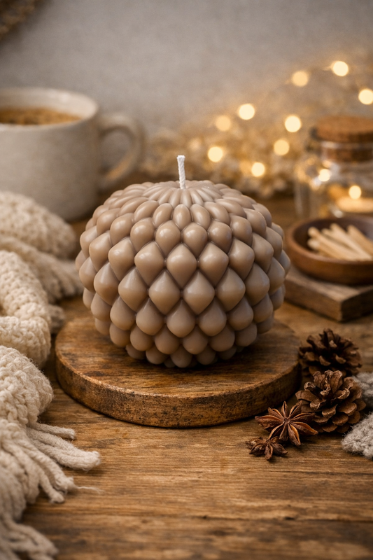 Bougie Sculptural « Kima »