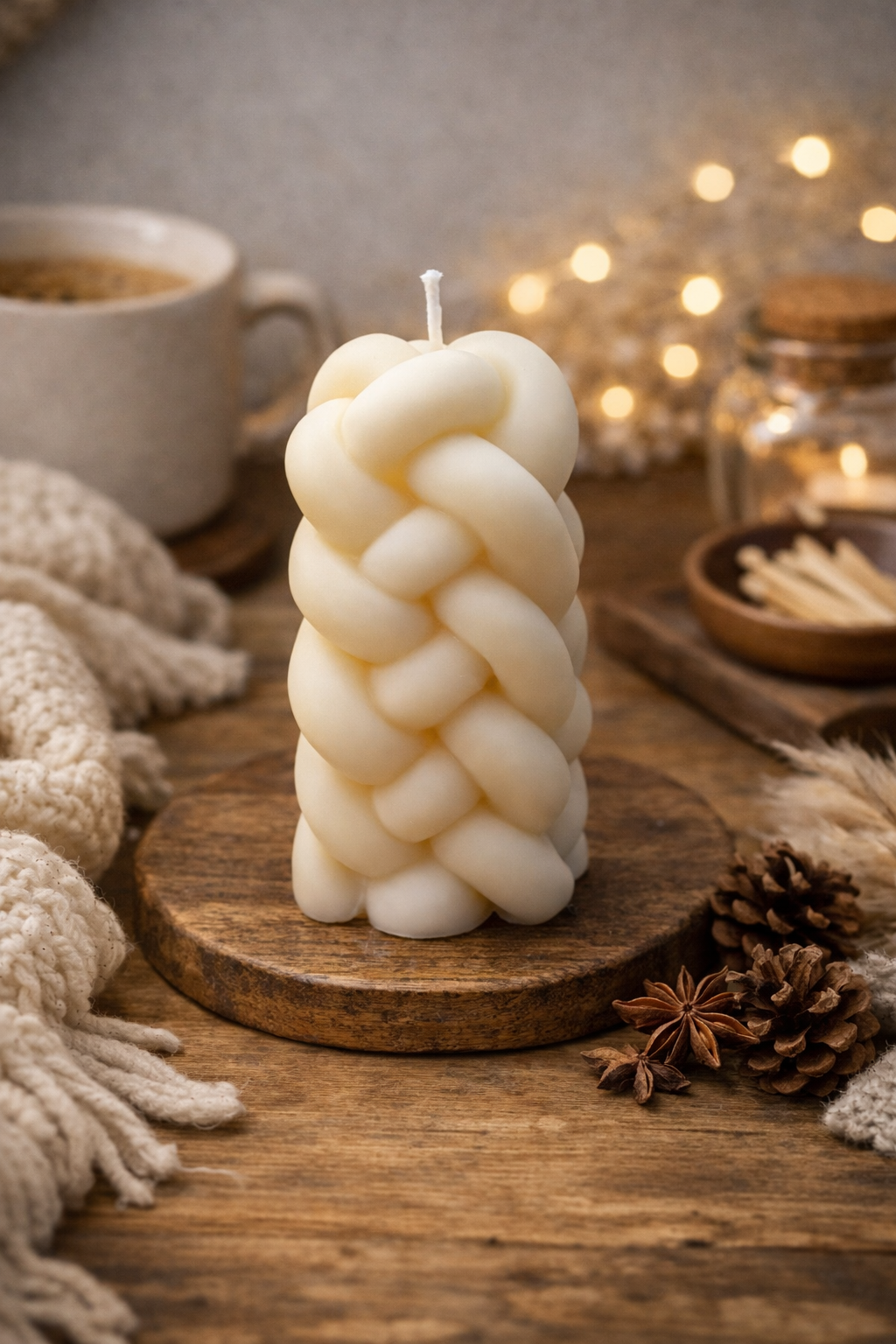 Bougie Sculptural « Yumi »