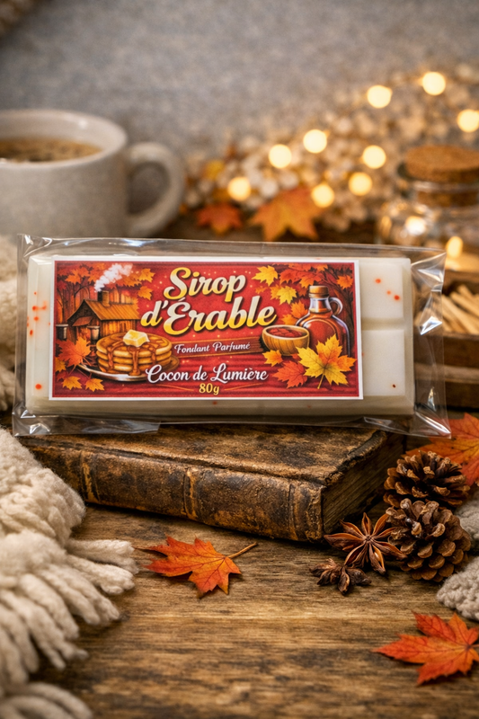 Fondant parfumé « Snap Bar » Sirop d’érable.
