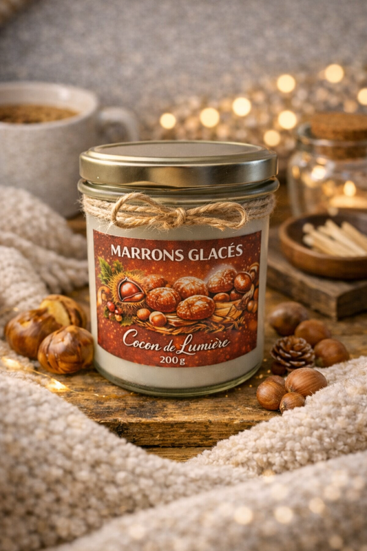 Bougie Parfumée « Marrons Glacés»