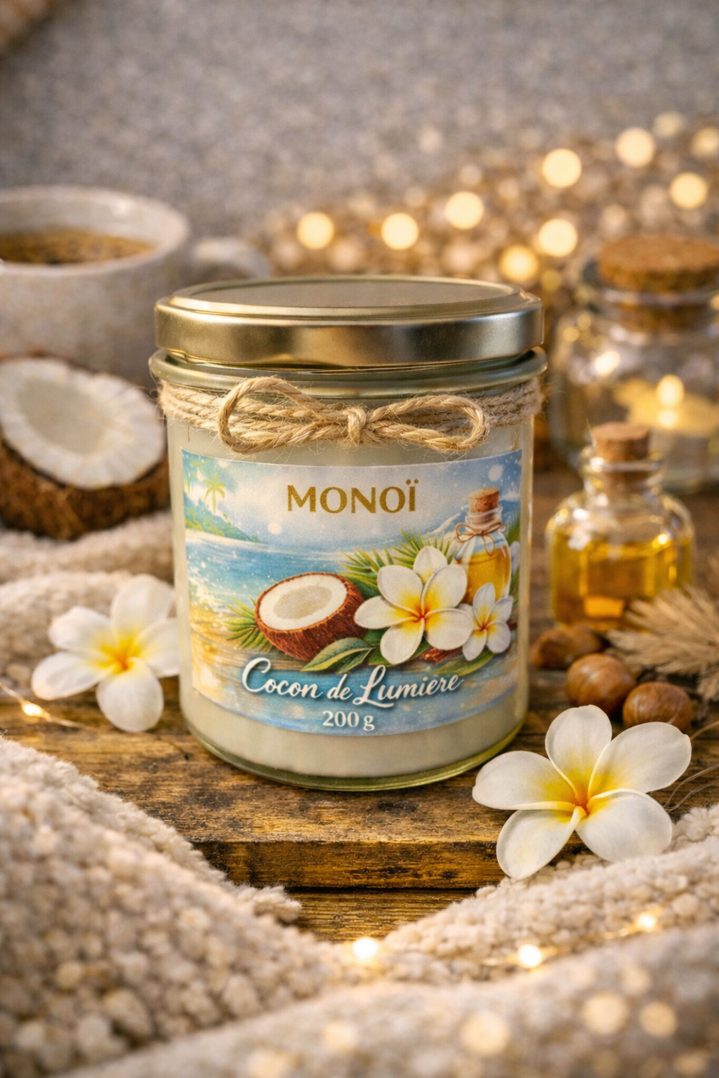 Bougie Parfumée « Monoï »