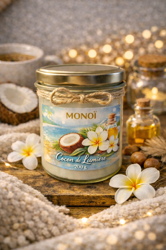 Bougie Parfumée « Monoï »