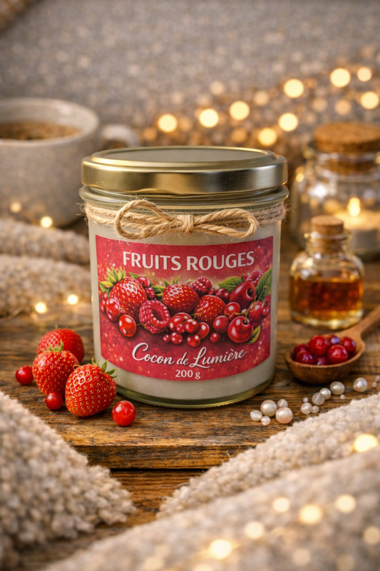 Bougie parfumée Fruits Rouges