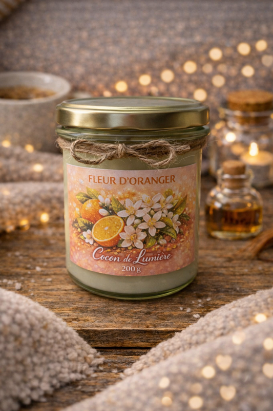 Bougie Parfumée « Fleur d’Oranger »