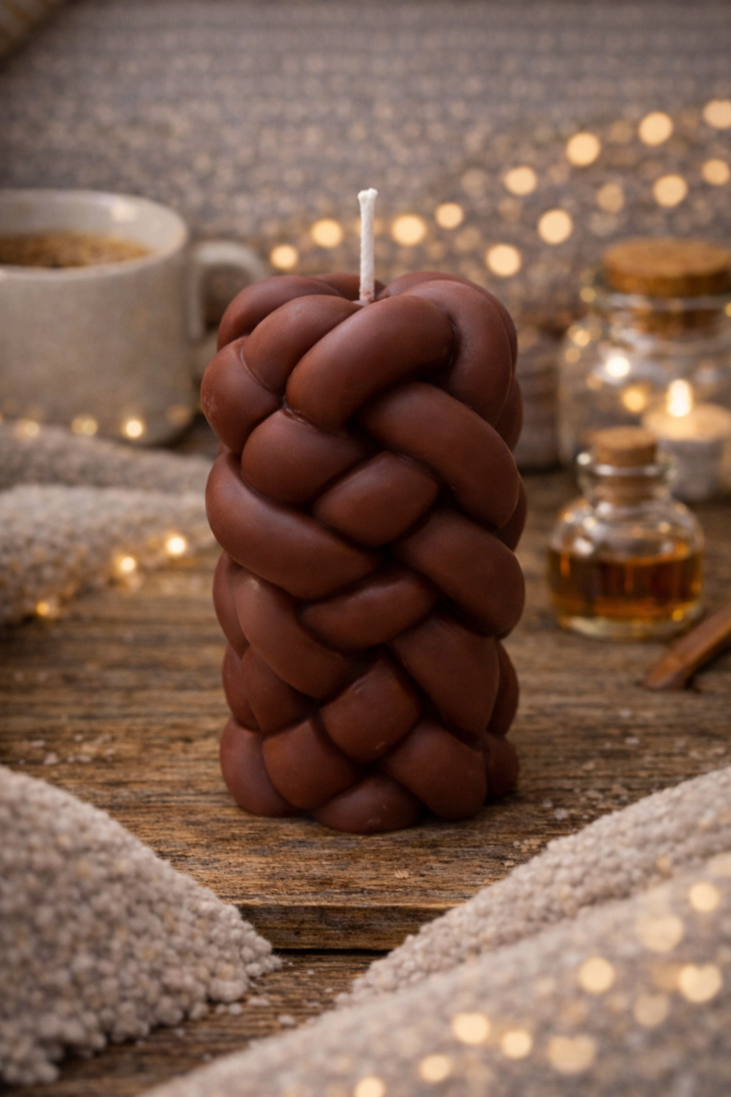 Bougie Sculptural « Yumi » Musc